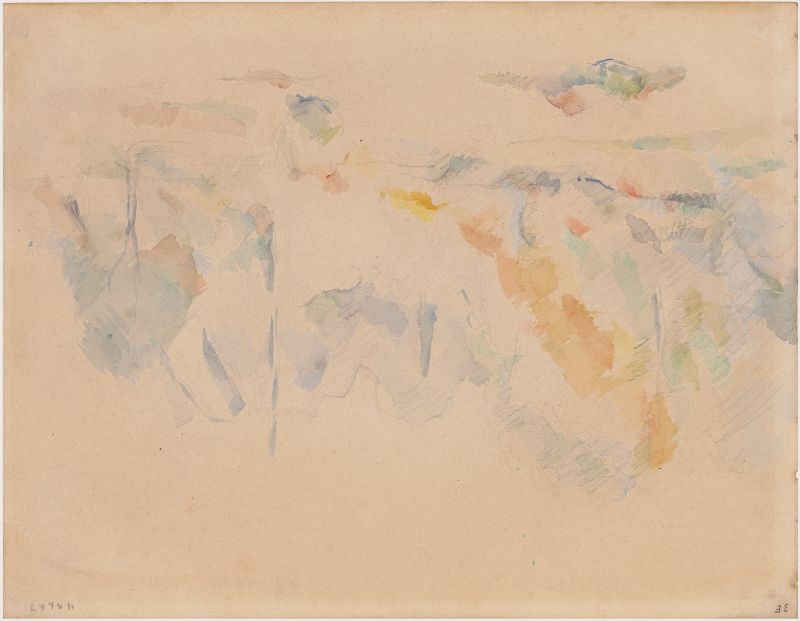 facing: Arbres et feuillages, 1880–85 (3018-41b-TA)